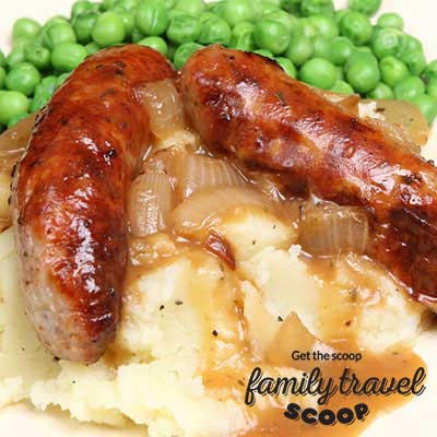 bangers and mash