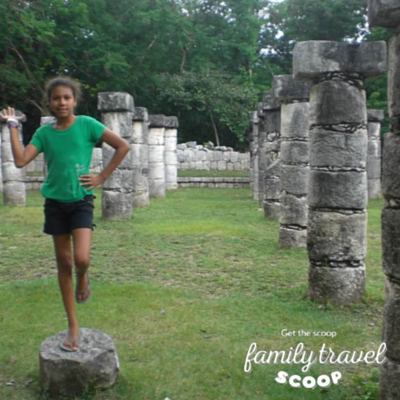 Girl at Chichen Itza