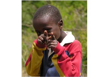 local boy in Nairobi, Kenya