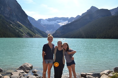 family in banff