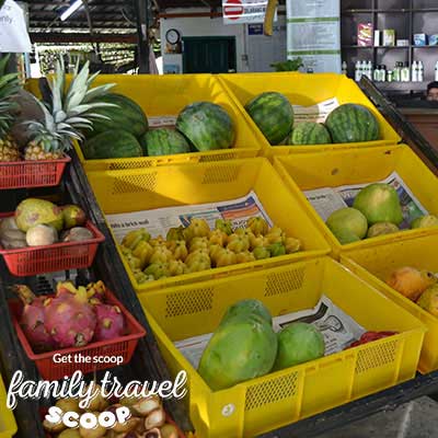 fruits at the market