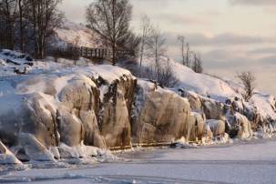 finland with snow