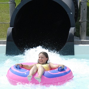 waterslide at Canadas wonderland