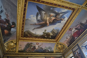 ceiling art in the louvre