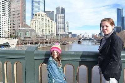 melbourne view from bridge
