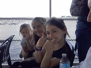 kids on the boat cruise