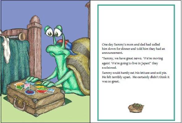 sample page of Sammy's Next Move
