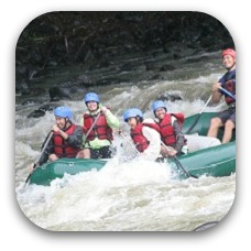 white water rafting