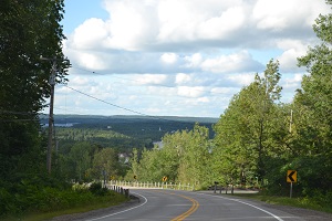 route to the water rafting