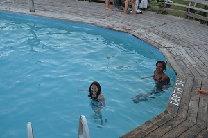 swimming pool at wilderness tours