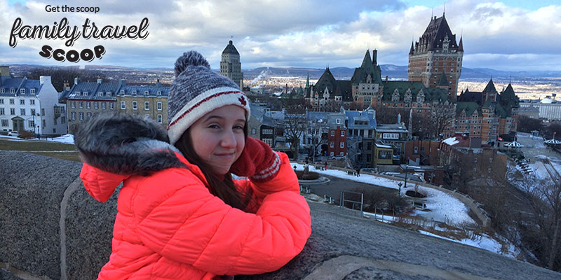 Birds-eye-view of Quebec City