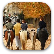 horse riding in france