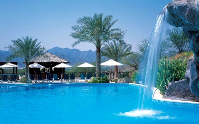 hatta fort hotel pool