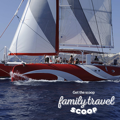 Sailing tour of Santorini