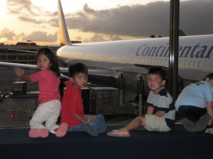 airport waiting time!