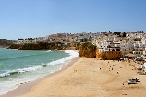 seaside town Algarve