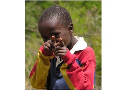 local boy in Nairobi, Kenya