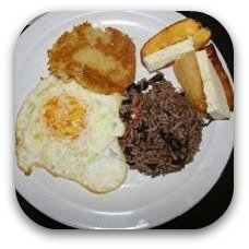 costa rican breakfast