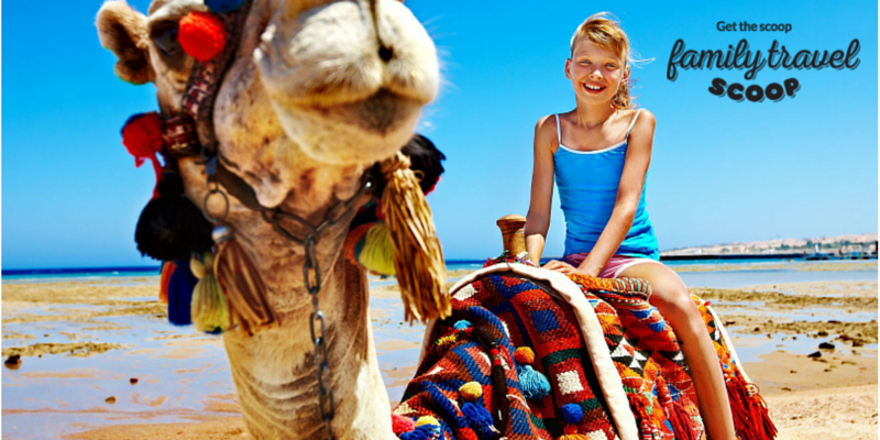 girl on a camel