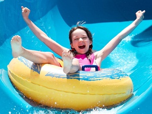 wild wild wet water slide