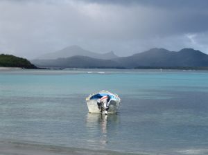 boat in Fiji