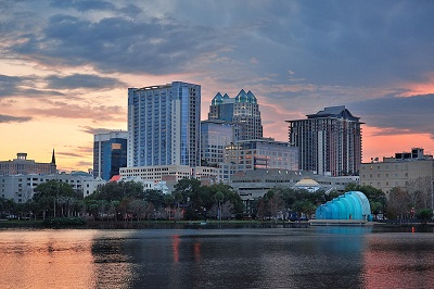 orlando florida cityscap