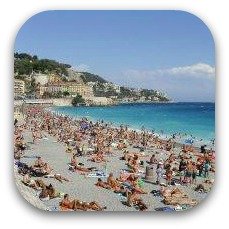 south of france beach