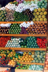 fruit stall in Thailand