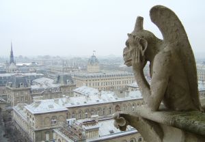 Gargoyle at Notre dame