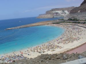 beach at gran canaria