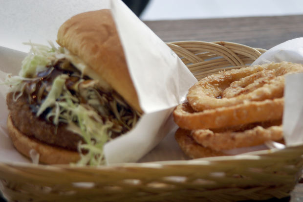 hamburger onion rings