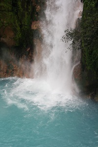 water fall in costa rica