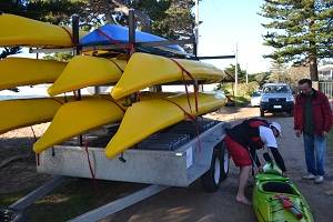 kayaking on phillip islan