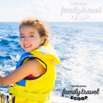 Girl wearing Life Jacket