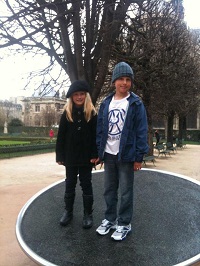 children in paris