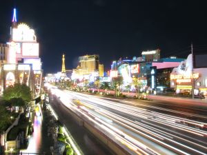 las vegas at night