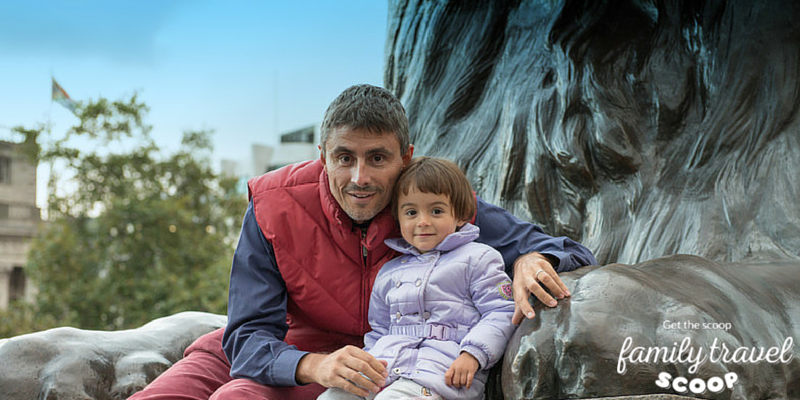 Father and Daughter in London