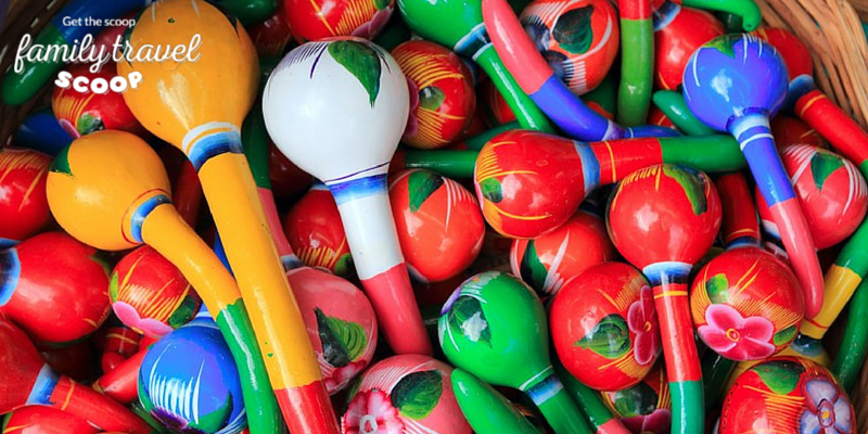 colourful maracas