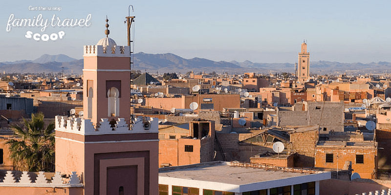 Marrakech city view