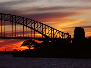 sydney at night