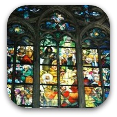 prague stain glass