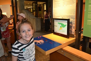 child at science centre in toronto