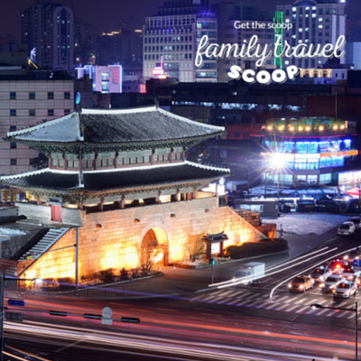 Seoul at night