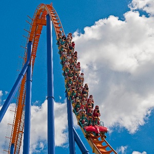 rollar coaster at canadas wonderland