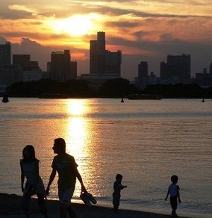 Tokyo beach